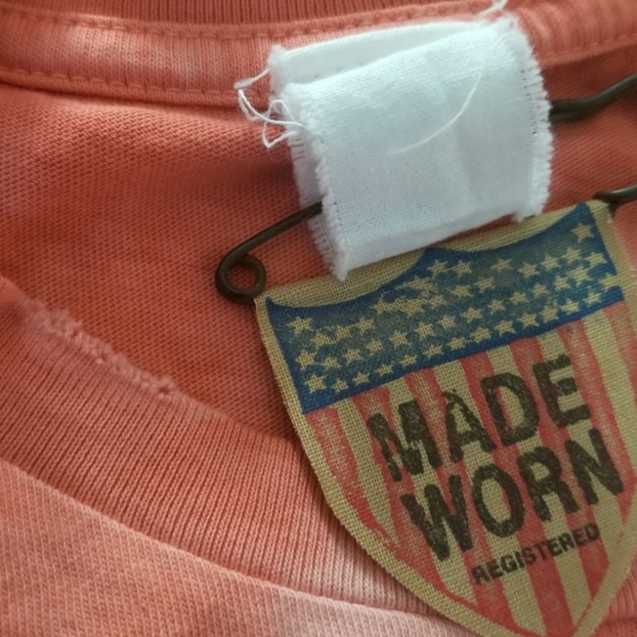 Madeworn Grateful Dead Distressed Tie Dye Relax T-ShirtSize S Red Orange - Picture 7 of 10